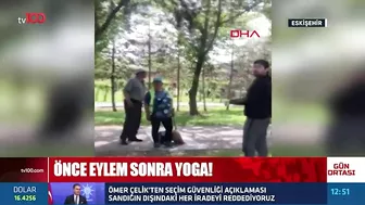 Eskişehir'de Kadınlardan Yoga Eylemi | Tv100 Haber