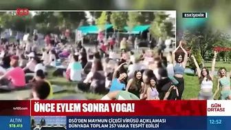 Eskişehir'de Kadınlardan Yoga Eylemi | Tv100 Haber