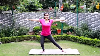 5 Yogasanas for weight loss// Happiness yoga with Komal sharma