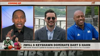 JJ Redick & JWill challenge Stephen A. to a 2-on-2 matchup ???????? | First Take