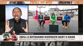 JJ Redick & JWill challenge Stephen A. to a 2-on-2 matchup ???????? | First Take