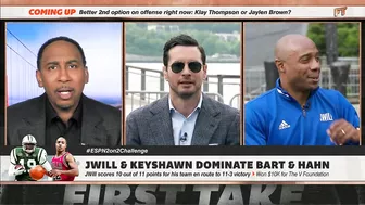 JJ Redick & JWill challenge Stephen A. to a 2-on-2 matchup ???????? | First Take