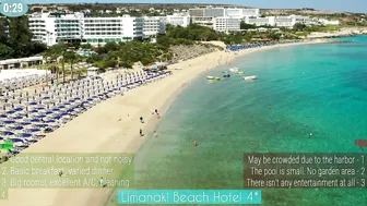 Limanaki Beach Hotel | Pros and Cons in 2 minutes | Ayia Napa Cyprus