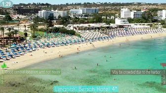 Limanaki Beach Hotel | Pros and Cons in 2 minutes | Ayia Napa Cyprus