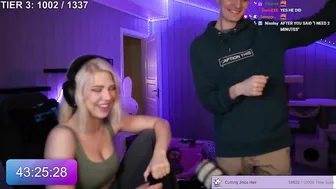 Wirtual ditched his editors to be on her stream...