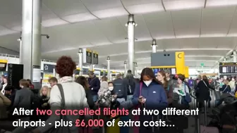 Travel CHAOS: Police Intervene as Hundreds of Flights Cancelled