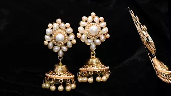 earrings latest models | light weight daily wear gold earrings | gold earrings | new gold designs????