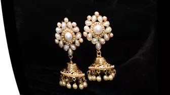 earrings latest models | light weight daily wear gold earrings | gold earrings | new gold designs????