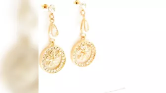 earrings latest models | light weight daily wear gold earrings | gold earrings | new gold designs????