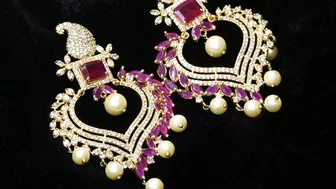 earrings latest models | light weight daily wear gold earrings | gold earrings | new gold designs????