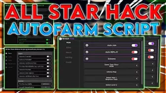 ROBLOX | All Star Tower Defense Script | Infinite Gems & Auto Farm Macro