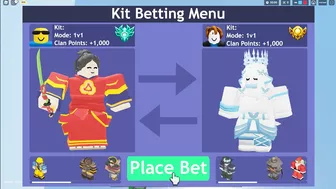 If You Could Bet Kits In Roblox Bedwars