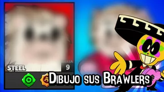 Dibujando brawlers de subs Brawl Stars