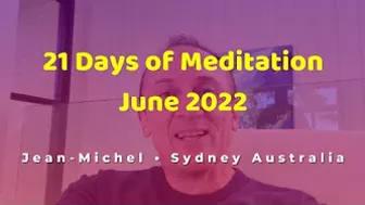 Meditation Course June 2022 | Welcome from Jean Michel | Sahaja Yoga Meditation