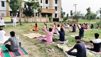 Laughter Session in Yoga Shivir ????????..