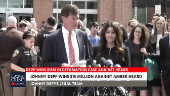 Johnny Depp’s Legal Team Takes Victory Lap, Makes Statement on Verdict