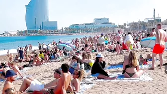 Barcelona beach walk / beach Sant Miquel ????️????????Spain best beaches