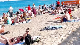 Barcelona beach walk / beach Sant Miquel ????️????????Spain best beaches