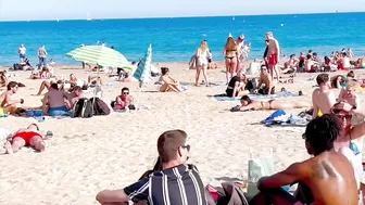 Barcelona beach walk / beach Sant Miquel ????️????????Spain best beaches