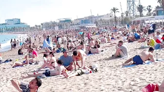 Barcelona beach walk / beach Sant Miquel ????️????????Spain best beaches