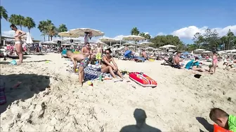 IBIZA Beach Summer - Beautiful Beach of Nissi Enjoy Walking 4k Video Near The Sea