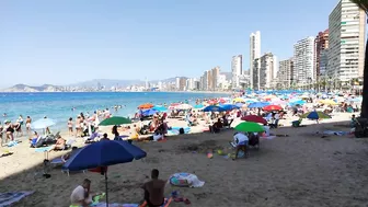 BENIDORM???????????? RINCÓN LEVANTE BEACH 3 JUNE 2022 Costa Blanca Spain Walking Tour 4K