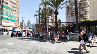 BENIDORM???????????? RINCÓN LEVANTE BEACH 3 JUNE 2022 Costa Blanca Spain Walking Tour 4K