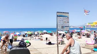 BENIDORM???????????? RINCÓN LEVANTE BEACH 3 JUNE 2022 Costa Blanca Spain Walking Tour 4K