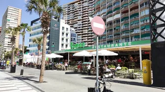 BENIDORM???????????? RINCÓN LEVANTE BEACH 3 JUNE 2022 Costa Blanca Spain Walking Tour 4K