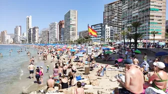 BENIDORM???????????? RINCÓN LEVANTE BEACH 3 JUNE 2022 Costa Blanca Spain Walking Tour 4K