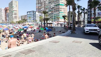 BENIDORM???????????? RINCÓN LEVANTE BEACH 3 JUNE 2022 Costa Blanca Spain Walking Tour 4K