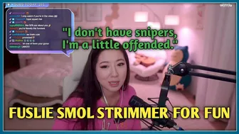 Fuslie Got Offended For Not Having Stream Snipers