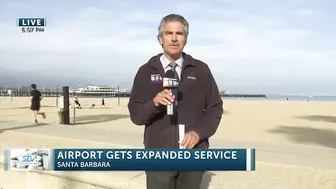 New flights scheduled at the Santa Barbara airport as travel overall increases