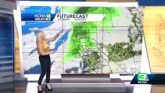 Planning to travel this weekend in Northern California? Here’s the timeline for rain