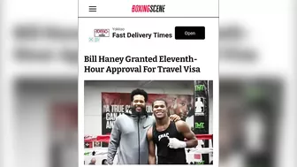 Bill Haney REUNITES w/ Devin Haney: Granted APPROVAL for Travel Visa for George Kambosos Undisputed