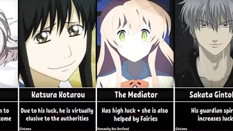 The Luckiest Anime Characters