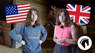 AMERICAN VS BRITISH EQUESTRIANS *funny ????