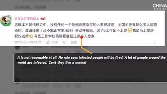 Chinese internet celebrity fired for being infected with coronavirus