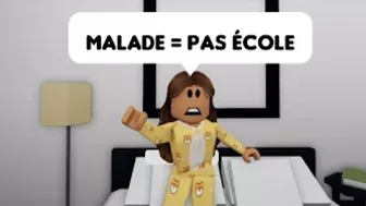 Quand tu fais semblant d'être malade ????Meme Roblox