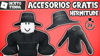 CÓMO CONSEGUIR SOMBRERO y BUZO HERMITUDE GRATIS en ROBLOX