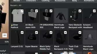 FREE ACCESSORIES! HOW TO GET Hermitude Black Logo Hat & Hoodie! (ROBLOX Hermitude Listening Party)