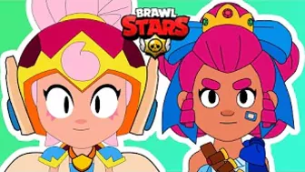 VALKYRIE JANET & PRINCESS SHELLY - BRAWL STARS ANIMATION