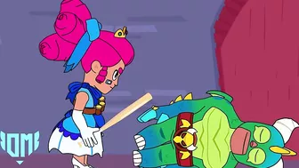 VALKYRIE JANET & PRINCESS SHELLY - BRAWL STARS ANIMATION