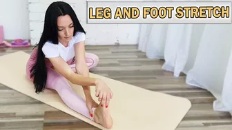 Stretching legs and feet, improving body flexibility