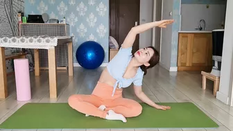 Stretching yoga