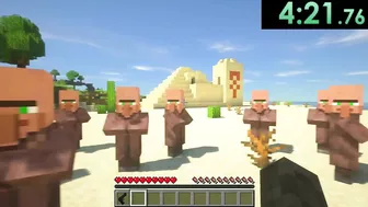 Speedrunning Minecraft but I enslave villagers