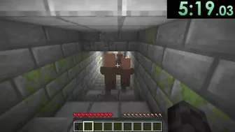 Speedrunning Minecraft but I enslave villagers