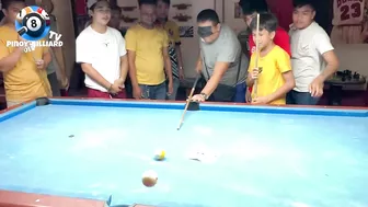 Funny Blindfold Challenge | Only in Mindanao Fun Pool Challenges