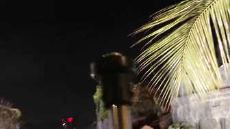 Shivaji Maharaj statue at Juhu beach, Mumbai