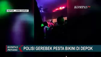 Resahkan Warga, Ratusan Anak Muda Digerebek Polisi Saat Gelar Pesta Bikini